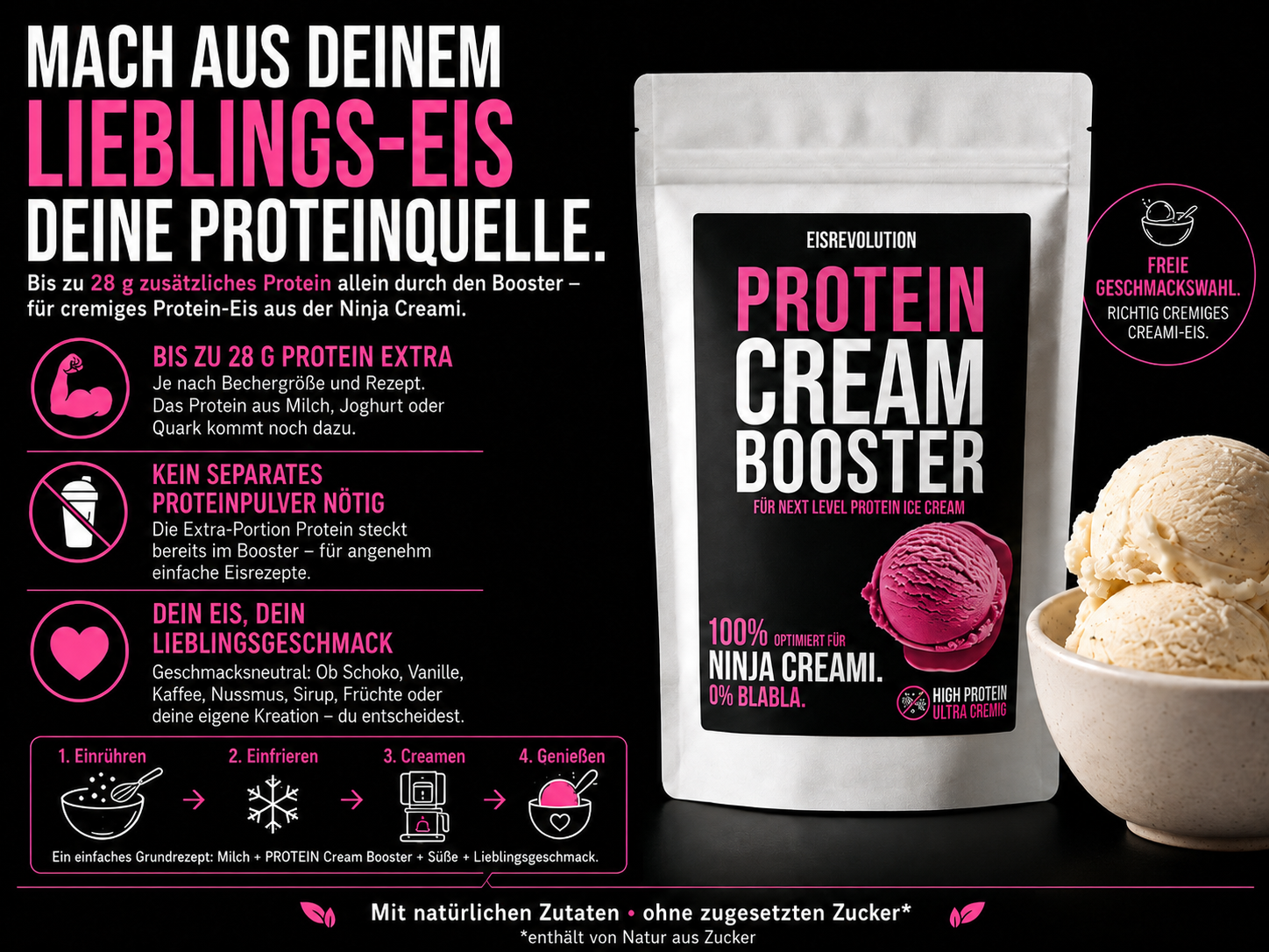 PROTEIN Cream Booster – Bild 4