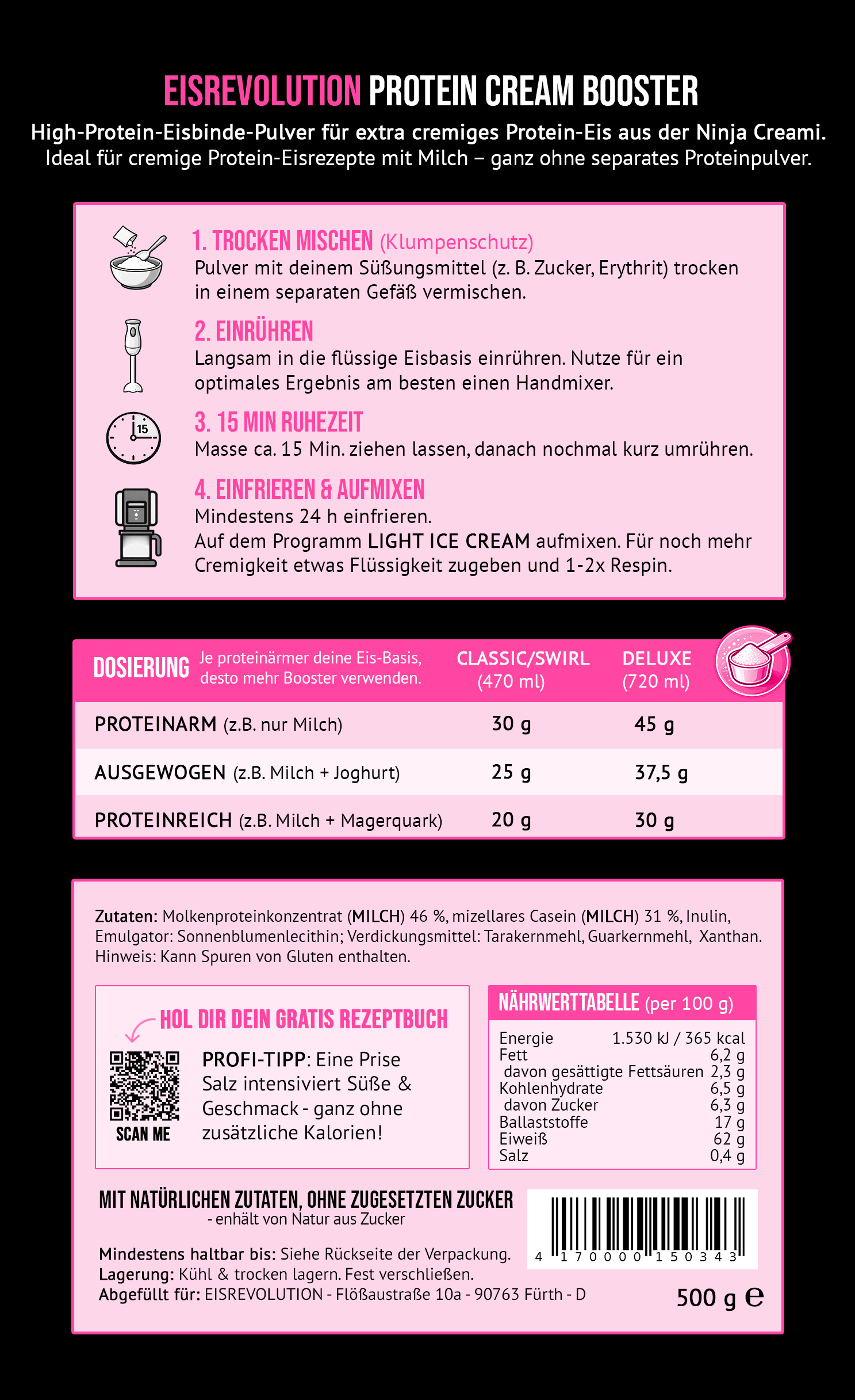 PROTEIN Cream Booster – Bild 4